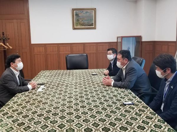 国際金融機能誘致 日銀福岡支店視察協議