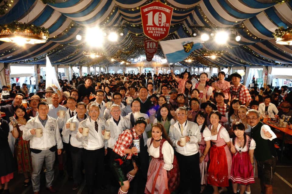 福岡オクトーバーフェスト（2010年〜）実行委員長して運営
