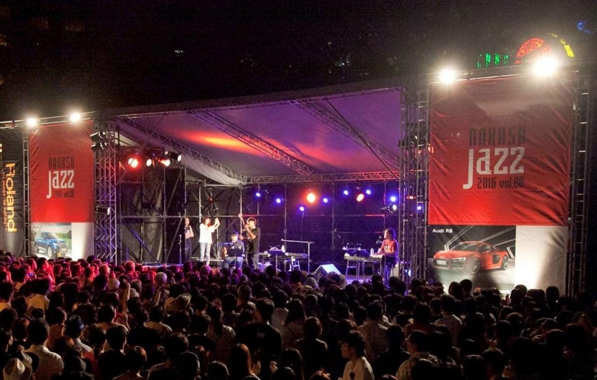 中洲JAZZ（2009年〜）実行委員長として運営