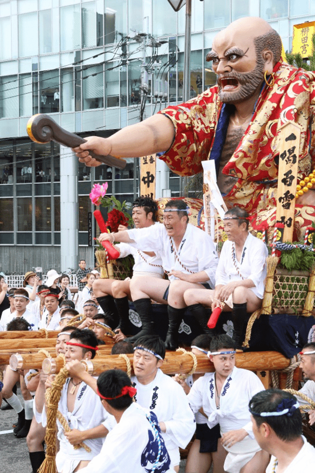 博多祇園山笠2016年11月30日　ユネスコ無形文化遺産登録