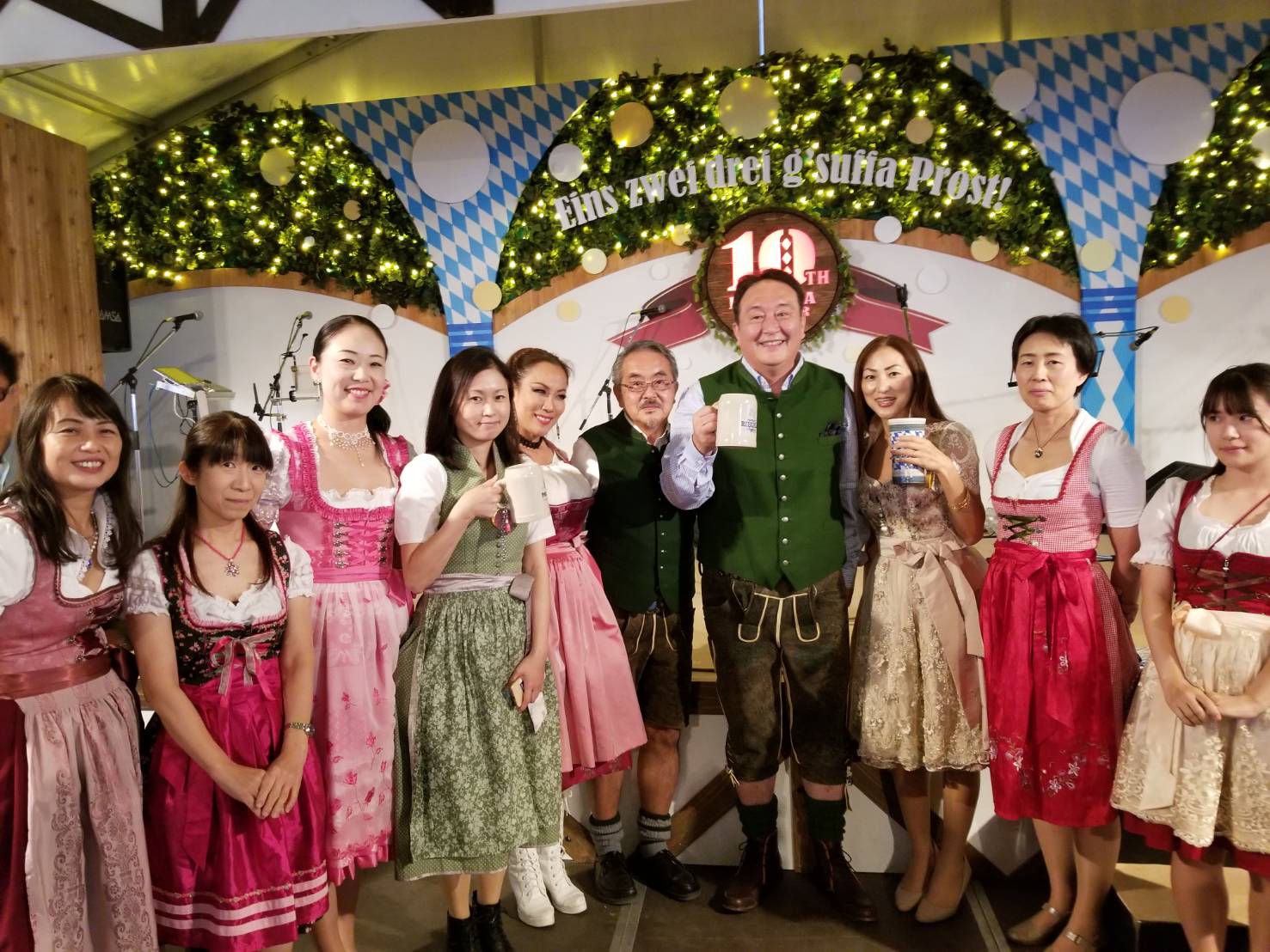 福岡オクトーバーフェスト（2010年〜）実行委員長して運営